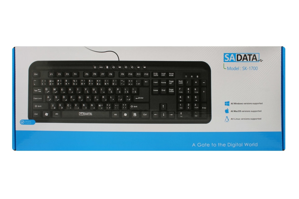 تصویر کیبورد سادیتا مدل sk-1700 